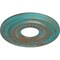 Ekena Millwork Lauren Medallion (Canopies up to 6 1/4"), 20 5/8"OD x 6 1/4"ID x 1 3/8"P, Copper Green Patina CM20LNCGS - alternate 3